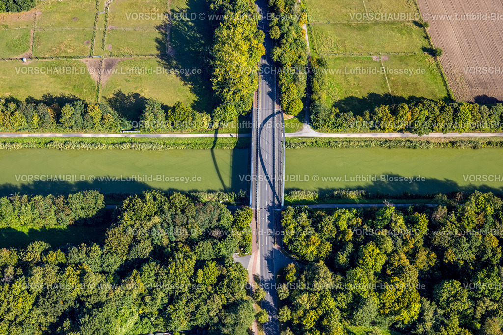 Hamm250901176 | Luftbild, Brücke Ostwennemarstraße über den Datteln-Hamm-Kanal, Uentrop, Hamm, Ruhrgebiet, Nordrhein-Westfalen, Deutschland