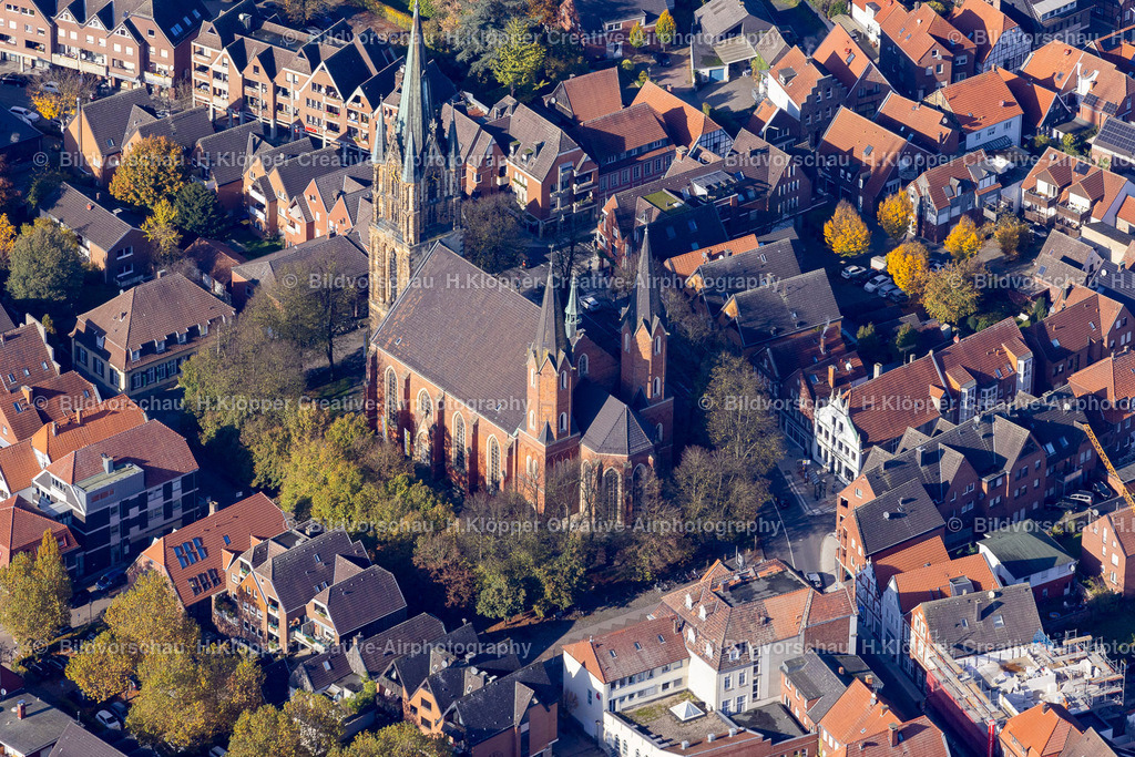 Luftbilder Sendenhorst-5347 | Luftbildfotografie Luftbild Sendenhorst Stadtzentrum - Realisiert mit Pictrs.com