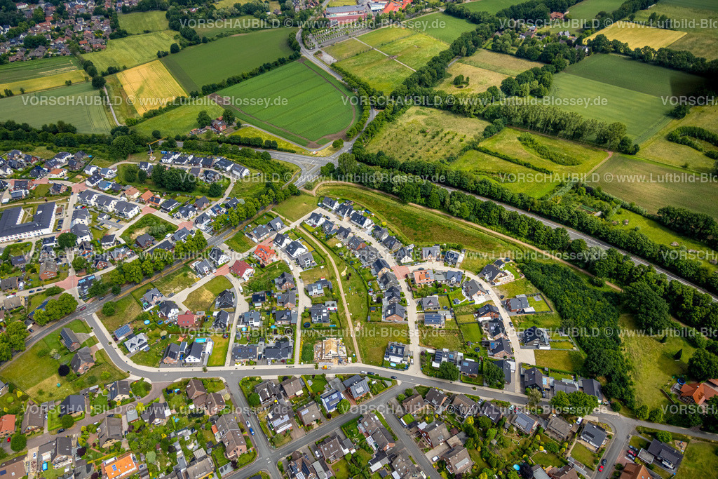 Haltern220604402 | Luftbild, Seniorenresidenz Alloheim, Neubau Wohngebiet Elterbreischlag Sythen, Haltern am See, Ruhrgebiet, Nordrhein-Westfalen, Deutschland