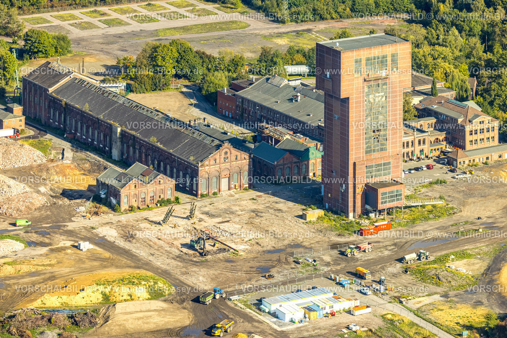 Hamm250900050 | Luftbild, CreativRevier Hamm, ehemaliges Bergwerk Ost Heinrich Robert mit Hammerkopfturm, Stadtbezirk Pelkum, Hamm, Ruhrgebiet, Nordrhein-Westfalen, Deutschland