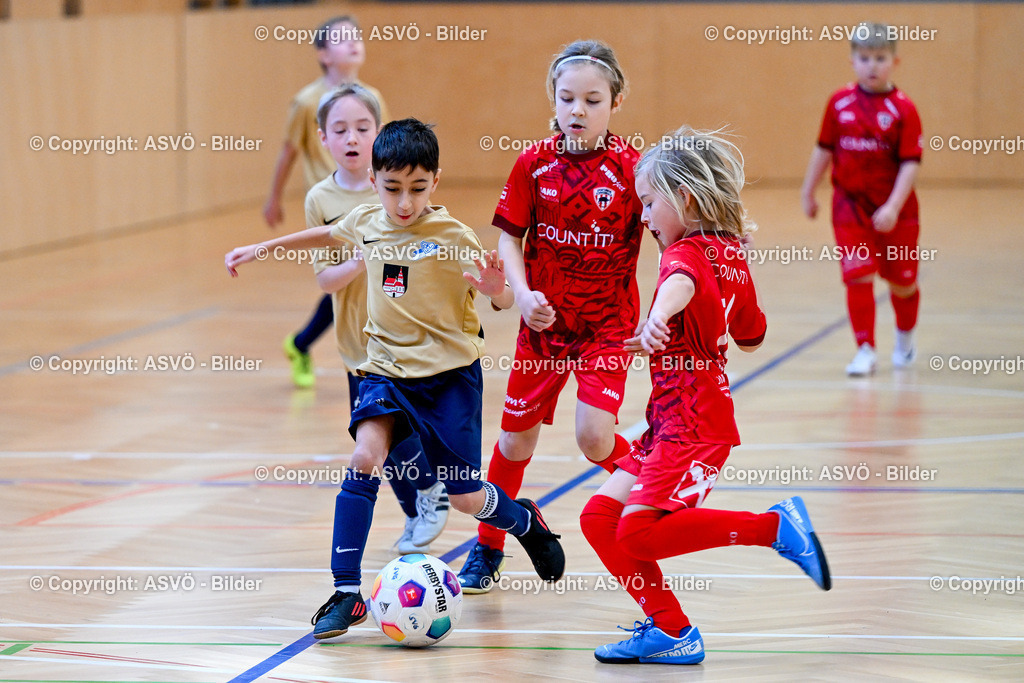 ASVÖ_ Fussballturnier SV Gallneukirchen_ 09.02.2025-77 | 09.02.2025, Gallneukirchen, AUT, ASVÖ, Fussball Nachwuchs Hallenturnier 2025, SV Gallneukirchen im Bild Teilnehmer U 9©Harald Dostal / fodo.media - Realisiert mit Pictrs.com