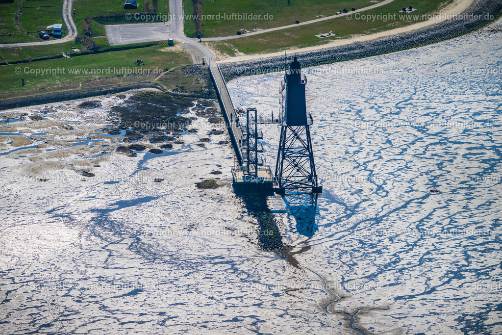 Dorum_Leuchtturm_Obereversand_ELS_3048060423 | WURSTER NORDSEEKüSTE 06.04.2023 Leuchtturm - Leuchtturmdenkmal Obereversand als historisches Seefahrtszeichen im Küstenbereich der Nordsee im Ortsteil Dorum in Wurst Nordseeküste im Bundesland. Weiterführende Informationen bei: Kurverwaltung Wurster Nordseeküste. // Lighthouse as a historic seafaring character in the coastal area of North Sea in the district Dorum in Wurst Nordseekueste in the state. Further information at: Kurverwaltung Wurster Nordseekueste. Foto: Martin Elsen