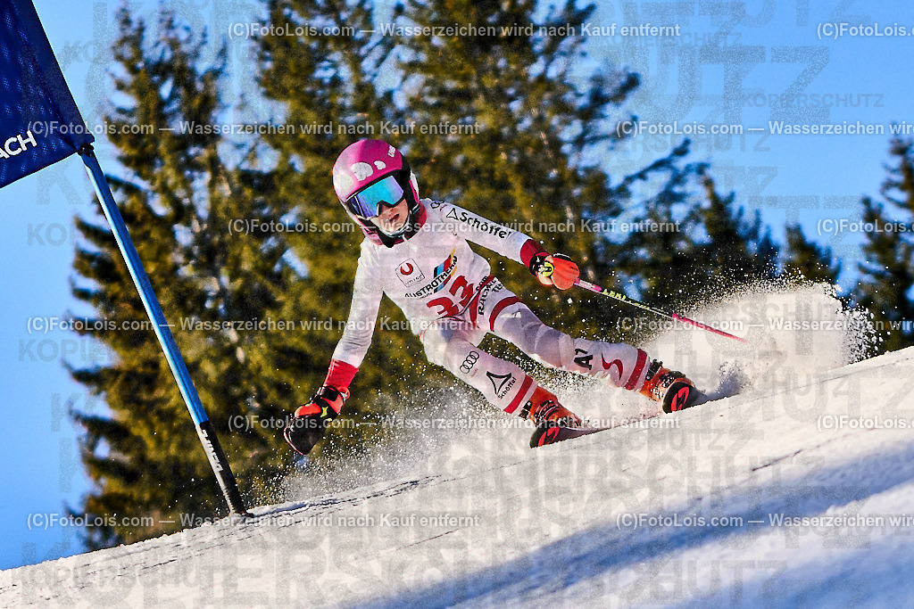 ALP8623_NOe-Kindervergleich-RTL_Hofmacher Fabia | (C)FotoLois.com, Alois Spandl. Sportunion Trattenbach, NÖ Kindervergleichs-Skirennen, RTL auf dem Feistritzsattel, So 28. Januar 2024.