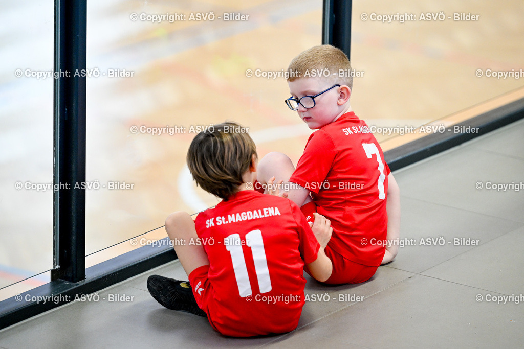 ASVÖ_ Fussballturnier SV Gallneukirchen_ 08.02.2025-100 | 08.02.2025, Gallneukirchen, AUT, ASVÖ, Fussball Nachwuchs Hallenturnier 2025, SV Gallneukirchen im Bild Teilnehmer U 7©Harald Dostal / fodo.media - Realisiert mit Pictrs.com