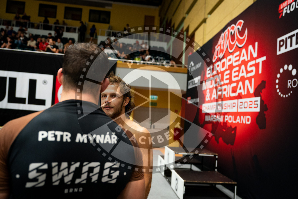 20250906PBB0506 | Fighters compete during the ADCC European Trials  competition in Warsaw, Poland, on September 6, 2025.