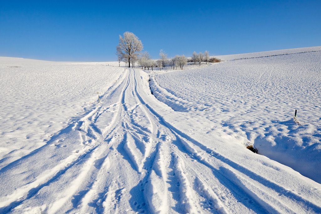 Winterlandschaft im Zickenbachtal | Rohr, Austria - February 02, 2015: Zickentaler Moor, Winterlandschaft im Zickenbachtal. - Realisiert mit Pictrs.com