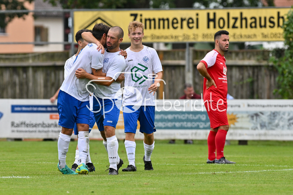 BC Aichach II - Türkspor Aichach | Jubel nach 1-0 durch BC Aichach #5