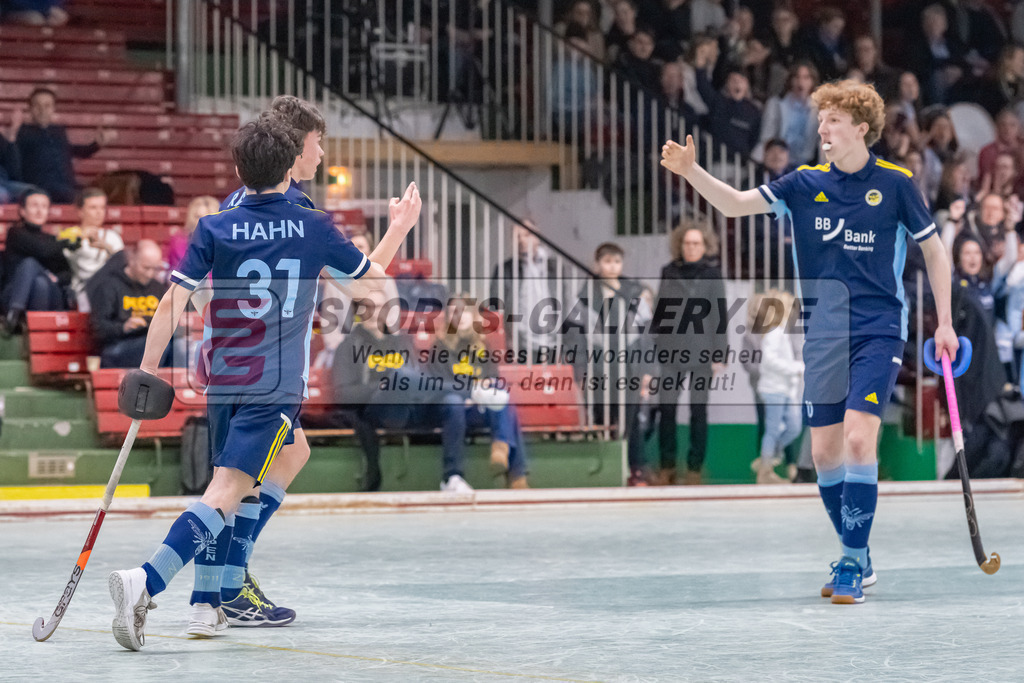 HK_20230304_105842 | Deutsche Meisterschaft MU16 Zehlend. Wespen - Mannheimer HC am 4.3.2023 RWK, Köln ,