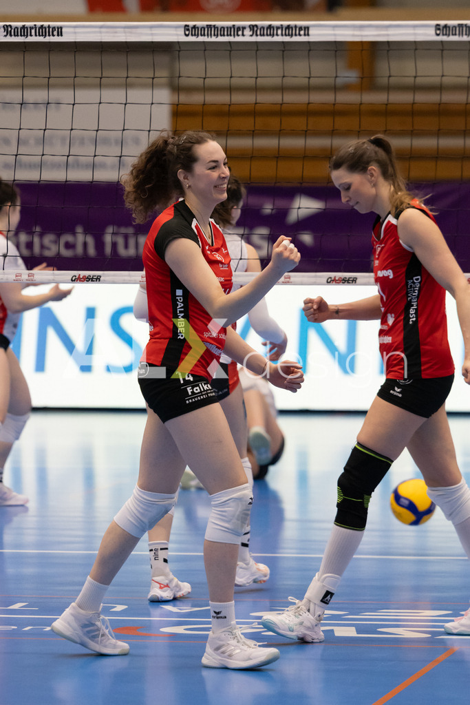 Volleyball I Frauen I Saison 2025-2026 I Volleyball NLA | Women I 1/4 Finals I VC Kanti Schaffhausen - BIWI Volleyball Franches-Montagnes I 21.02.2026 | 14 Josipa Marković (HR) (VC Kanti Schaffhausen) – Aussen - Realisiert mit Pictrs.com