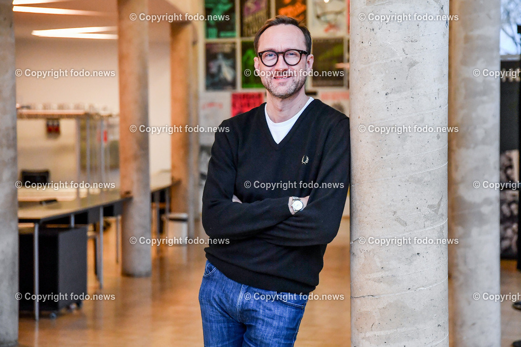 Gernot Kremser_ Posthof_ 25.01.2023-16 | 25.01.2023, Linz, AUT, Posthof im Bild Gernot Kremser (Bereichsleiter Musik im Posthof)