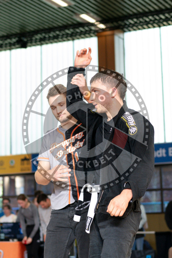 20240915PBB0500 | Athletes compete during the Grappling Industries’ grappling and Brazilian jiu-jitsu competition in Berlin, on September 15, 2024.