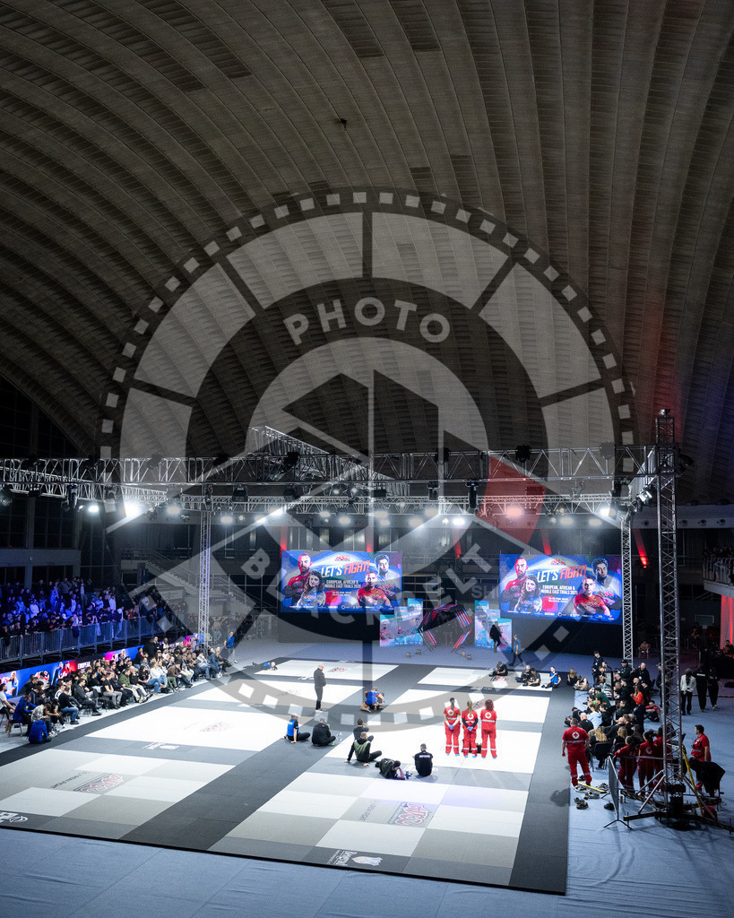 20260215PBB9277 | Fighters compete during the ADCC European Trials competition day 2 in Belgrade, Serbia, on February 15, 2026.