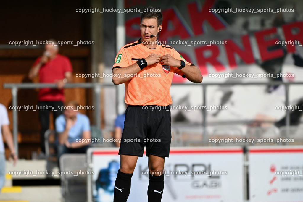 SAK vs. SK Treibach | Patrick Treffer Referee, SAK vs. SK Treibach, SAK vs. SK Treibach am 29.05.2024 in Klagenfurt (Sportpark Welzenegg), Austria, (Photo by Bernd Stefan)