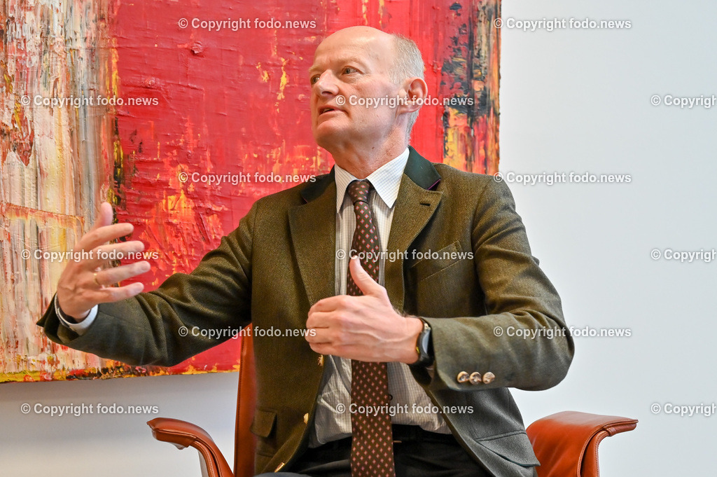 Franz Gasselsberger (Generaldirektor der Oberbank AG)_ 09.01.2023-20 | 09.01.2023, Oberbank AG, AUT, Linz, im Bild Franz Gasselsberger (Generaldirektor der Oberbank AG)