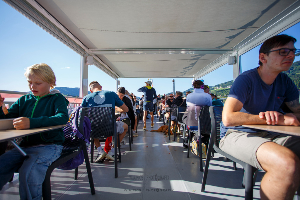 ..... | 06.09.2025, AUSTRIA, Mondsee, ALOHA TRI MONDSEE - Pastaparty , Image shows: Photo: WAPICS / Willdoner Andreas