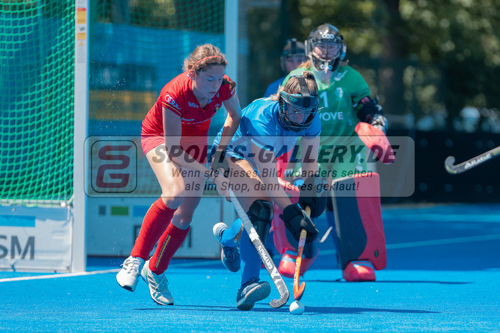 HK_20230708_109809 | Euro Hockey WU18 Belgium - Scotland Championship Girls &amp; Boys am 8.7.2023 CHTC , Krefeld ,