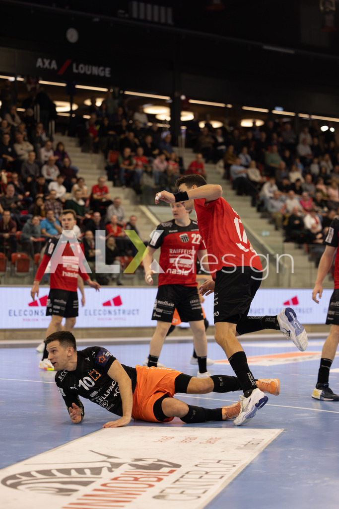 Handballen I Herren I Saison 2025-2026 I Quickline Handball League 2026 | Men I 18. Spieltag I Pfade Winterthur - Kadetten Schaffhausen I 20.12.2025 | 10 Josip Perić (Kadetten Schaffhausen) - Rückraum mitte - Realisiert mit Pictrs.com