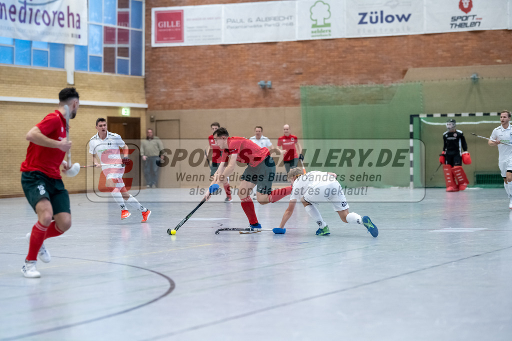 SFE_20230115_0076 | 1. Bundesliga Hockey Herren Schwarz-Weiss Neuss - Crefelder HTC am 15.01.2023 in  (Sporthalle Jahnerstrasse), Photo: Stephan Fehrmann 2022 (Sports-Gallery)
