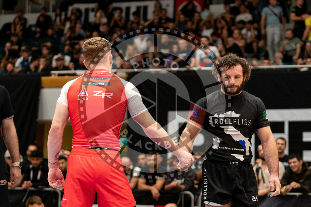 20230916PBB3983 | Fighters compete during the grappling tournement ADCC Trials (European, Middle East and African Championship) in Warsaw, Poland, on September 16, 2023.
