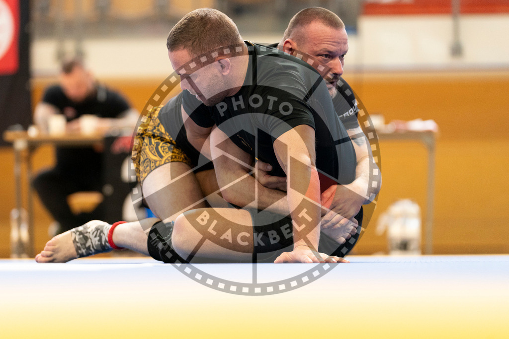 20240316PBB0656 | Athletes compete during the ADCC Eastern European Open grappling Competition in Poznan, Poland, on March 16, 2024.