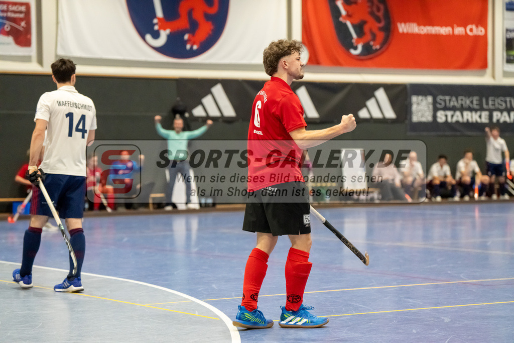 HK_20250201_102210 | 2. Bundesliga Halle Herren Düsseldorfer HC - Club Raffelberg am 1.2.2025 Halle am Seestern, Düsseldorf ,