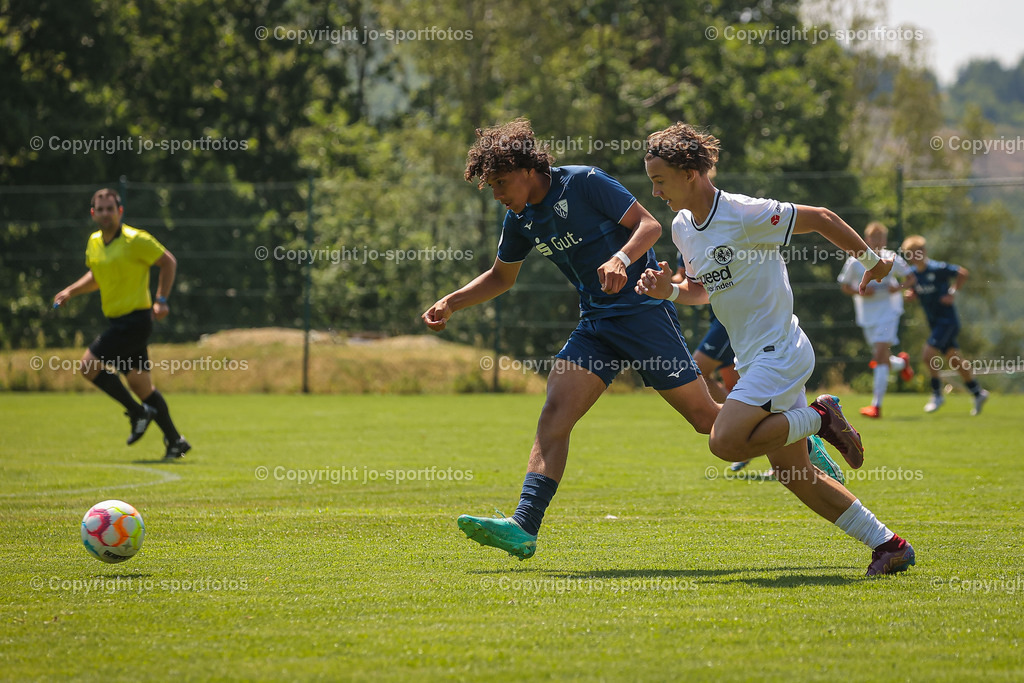 BQ3I4403 | 17.06.2023; Testspiel; Rasenplatz Offdilln; VfL Bochum U17 - Eintracht Frankfurt U17; Ergebnis: 3:1 (1:1)
