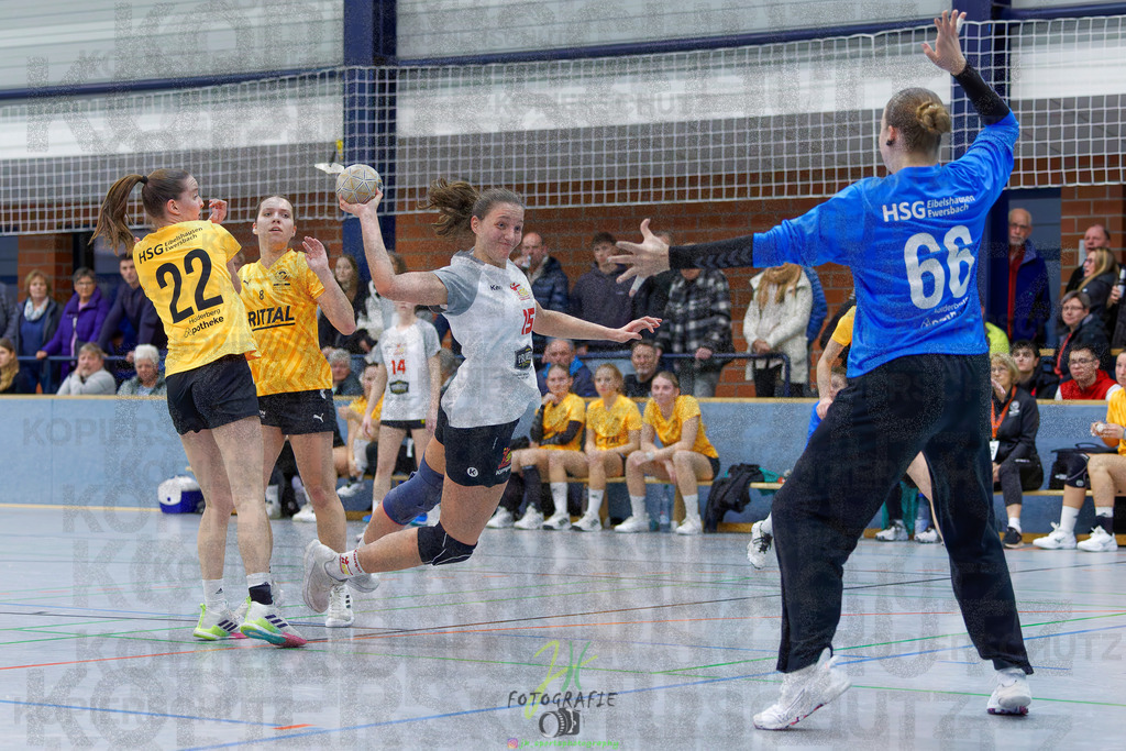 Frauen Oberliga Mitte (HHV); HSG Eibelshausen/Ewersbach - HSG Wettenberg II | Frauen Oberliga Mitte (HHV); HSG Eibelshausen/Ewersbach - HSG Wettenberg II am 13.12.2025 in Steinbrücken (Sporthalle am Hammerweiher)Photo © 2025 - Jörg Heinrich - Realisiert mit Pictrs.com