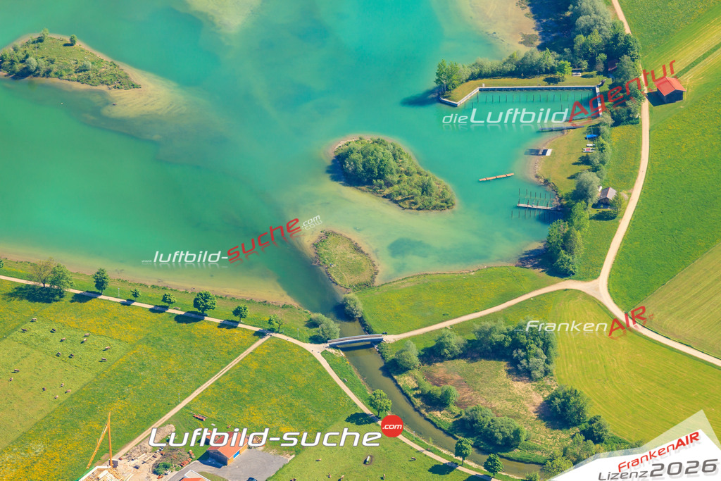 Luftbild von Brunnen-forggensee Schwangau - Luftaufnahme wurde 2015 von https://frankenair.de mittels Flugzeug (keine Drohne) erstellt - die Geschenkidee