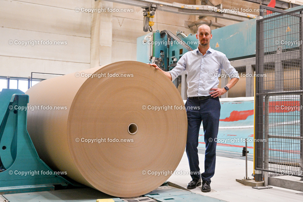 Heinzel Paper_ Laakirchen Papier AG_ 29.06.2023-67 | 29.06.2023, Laakirchen, AUT, Heinzel Paper, Laakirchen Papier AG, im Bild Sebastian Heinzel (CEO Heinzel Holding GmbH)