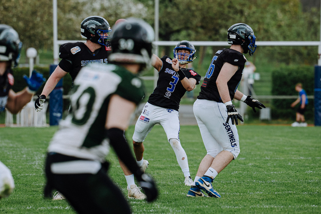 Bad Homburg Sentinels vs KIT Engineers, American Football,Testspiel, 18.04.2026 | Bad Homburg Sentinels vs KIT Engineers - Realisiert mit Pictrs.com