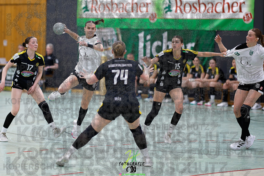 Quali-Turnier JBL wJA; Frisch Auf Göppingen - HC Rödertal | Quali-Turnier JBL wJA; Frisch Auf Göppingen - HC Rödertal am 31.05.2025 in Oberkleen (Weidig-Halle)Photo © 2025 - Jörg Heinrich - Realisiert mit Pictrs.com