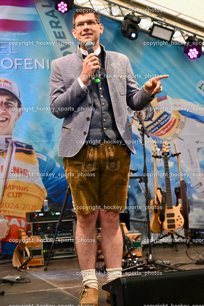 Empfang Daniel Tschofenig | Kärntner Landeshauptmann Stellvertreter Martin Gruber, Empfang Daniel Tschofenig, Empfang Daniel Tschofenig am 10.05.2025 in Hohenthurn (Mehrzweckhaus Hohenthuurn), Austria, (Photo by Bernd Stefan)