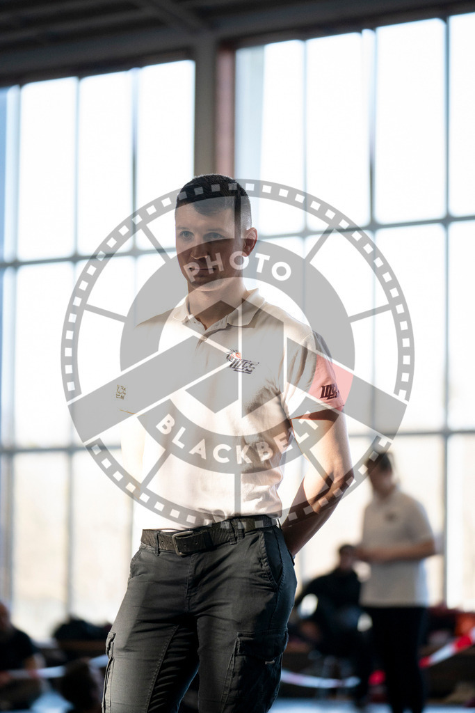 20240309PBB6832 | Fighters compete during the International Luta Livre (ILLCS) Spring Championship in Hannover, Germany, on March 9, 2024.