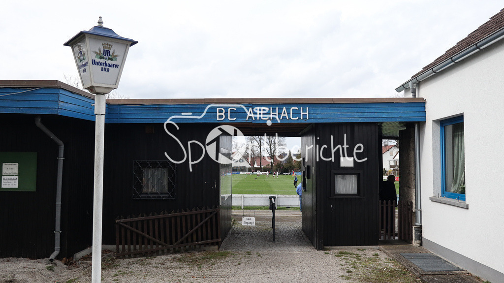 BCA-Platz Aichach | Die Heimspielstätte des BC Aichach / Sportplatz an der Schrobenhausener Strasse / Aichach / Bayern / Kreisliga Ost / Bayernliga Süd Meister