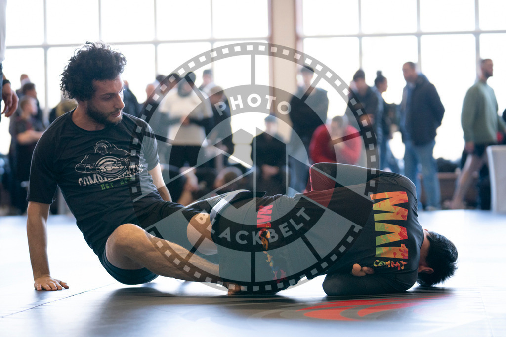 20240309PBB4726 | Fighters compete during the International Luta Livre (ILLCS) Spring Championship in Hannover, Germany, on March 9, 2024.