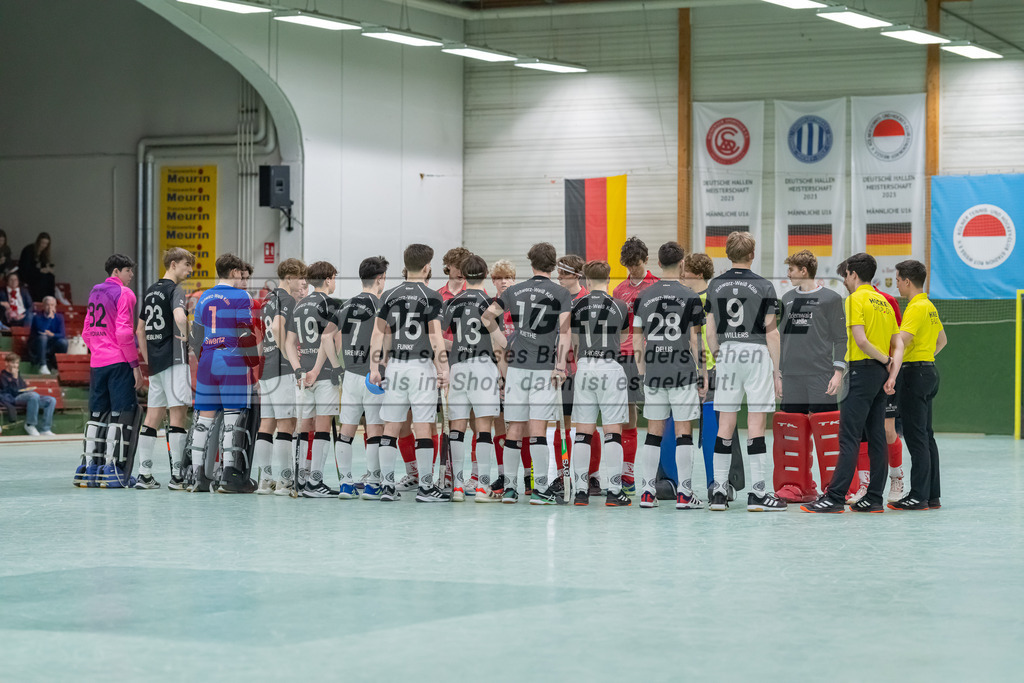 HK_20230305_106120 | Deutsche Meisterschaft MU16 Platz 5 Schwarz-Weiß Köln - TSV Mannheim am 5.3.2023 RWK, Köln ,
