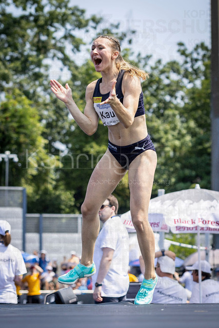 Multisport Event; Ratingen, 27.06.2026 | RATINGEN, GERMANY - JUNE 27, 2026 : Emma Kaul (GER / Germany) competing in the high jump during the Multisport Event at Stadion Ratingen on June 27, 2026 in Ratingen, Germany.