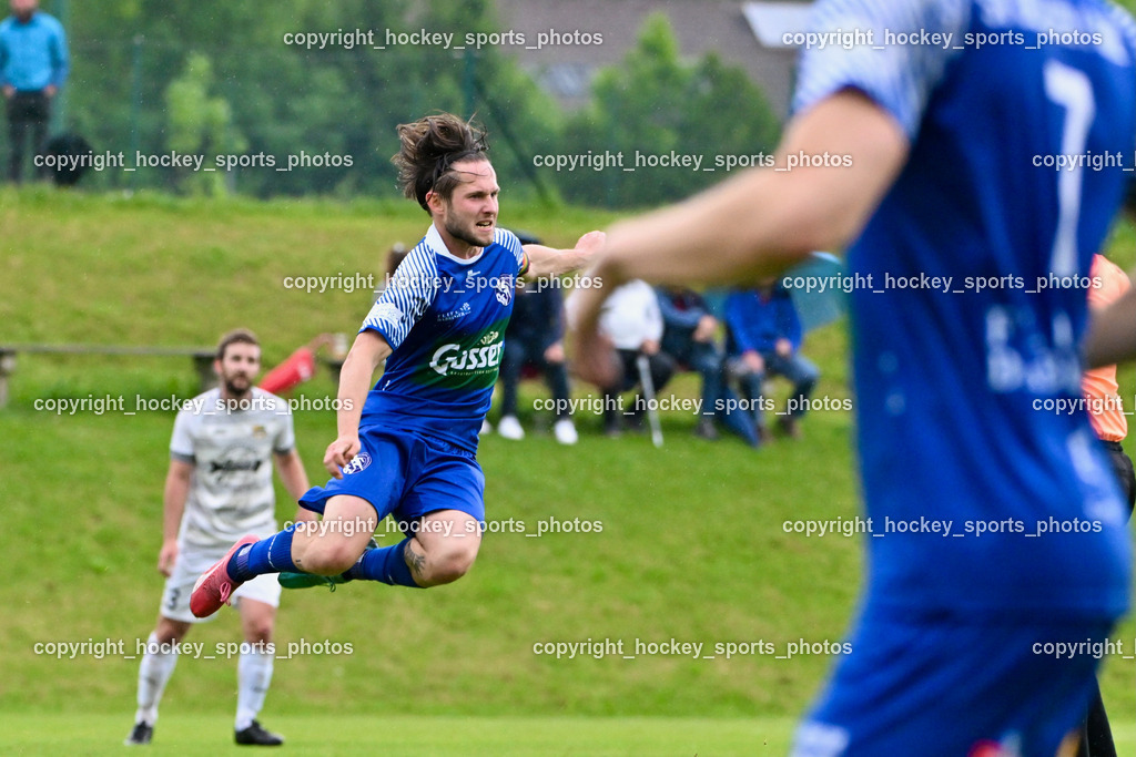 ASKÖ Köttmannsdorf vs. SV Dellach Gail | #23 Maximilian Wastian Dellach Gail, Flugeinlage, ASKÖ Köttmannsdorf vs. SV Dellach Gail, ASKÖ Köttmannsdorf vs. SV Dellach Gail am 15.05.2024 in Köttmannsdorf (Sportplatz Köttmannsdorf), Austria, (Photo by Bernd Stefan)