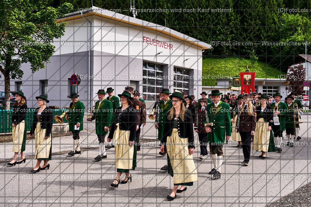 ALP7834_Fronleichnam_Lackenhof_Musikkapelle | (C)FotoLois.com, Alois Spandl. FRONLEICHNAM in Lackenhof mit Pfarrer Norbert Burmettler, Musikkapelle, Feuerwehr, Goldhaubengruppe und vielen LackenhoferInnen, Do 30. Mai 2024.