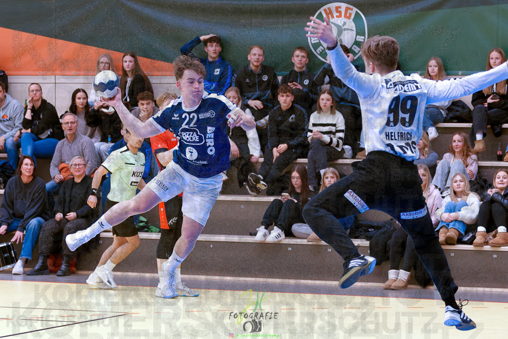 Jugendbundesliga A-Jugend; HSG Dutenhofen/Münchh. - HSG Rodgau Nieder-Roden | Jugendbundesliga A-Jugend; HSG Dutenhofen/Münchh. - HSG Rodgau Nieder-Roden am 07.12.2024 in Dutenhofen (Sporthalle Dutenhofen)Photo © 2024 - Jörg Heinrich - Realisiert mit Pictrs.com