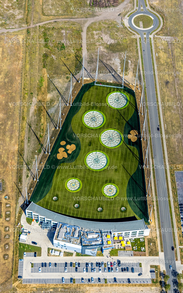 Oberhausen220800929 | Luftbild, Topgolf Anlage im Westfield Centro Oberhausen,, Borbeck, Oberhausen, Ruhrgebiet, Nordrhein-Westfalen, Deutschland