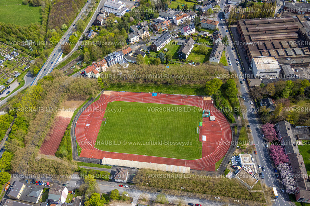 Witten230402317 | Luftbild, Wullenstadion, Witten, Ruhrgebiet, Nordrhein-Westfalen, Deutschland