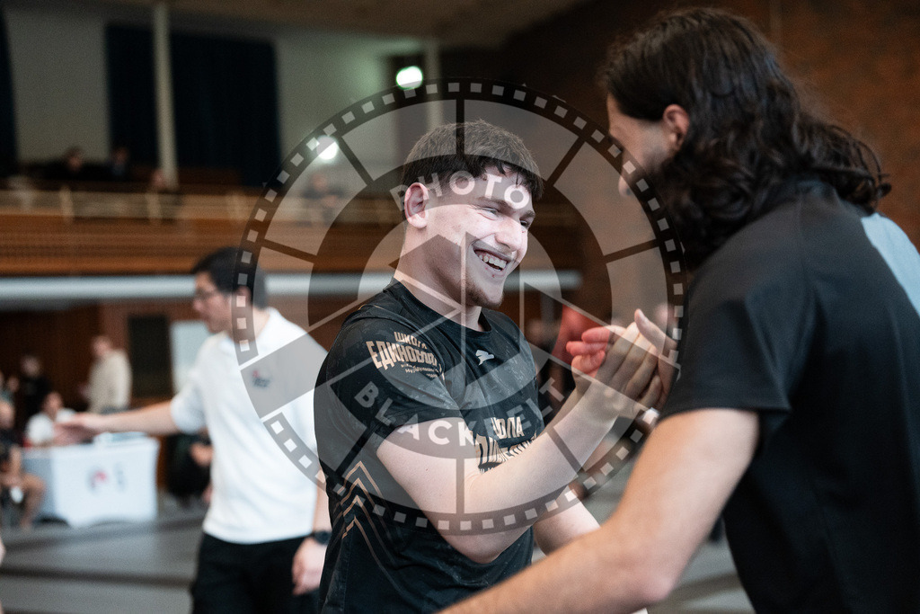 20251129PBB8122 | Fighters compete during the luta livre competition ILLCS XI winter edition on November 29, 2025 in Hannover, Germany.