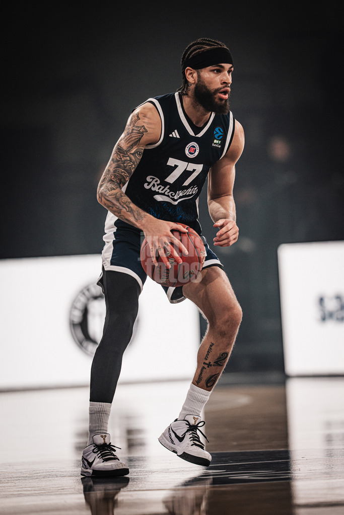 Basketball | Männer | Saison 2025/2026 | BKT EuroCup | Veolia Towers Hamburg vs. Bahcesehir College Istanbul | 14.10.2025 | Hunter Hale (#77, Bahcesehir College Istanbul)