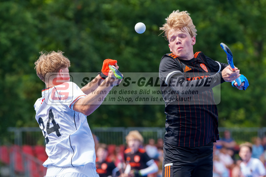 HK_20240629_102726 | MU18 Länderspiel GER - NED am 29.6.2024 Crefelder HTC, Krefeld ,