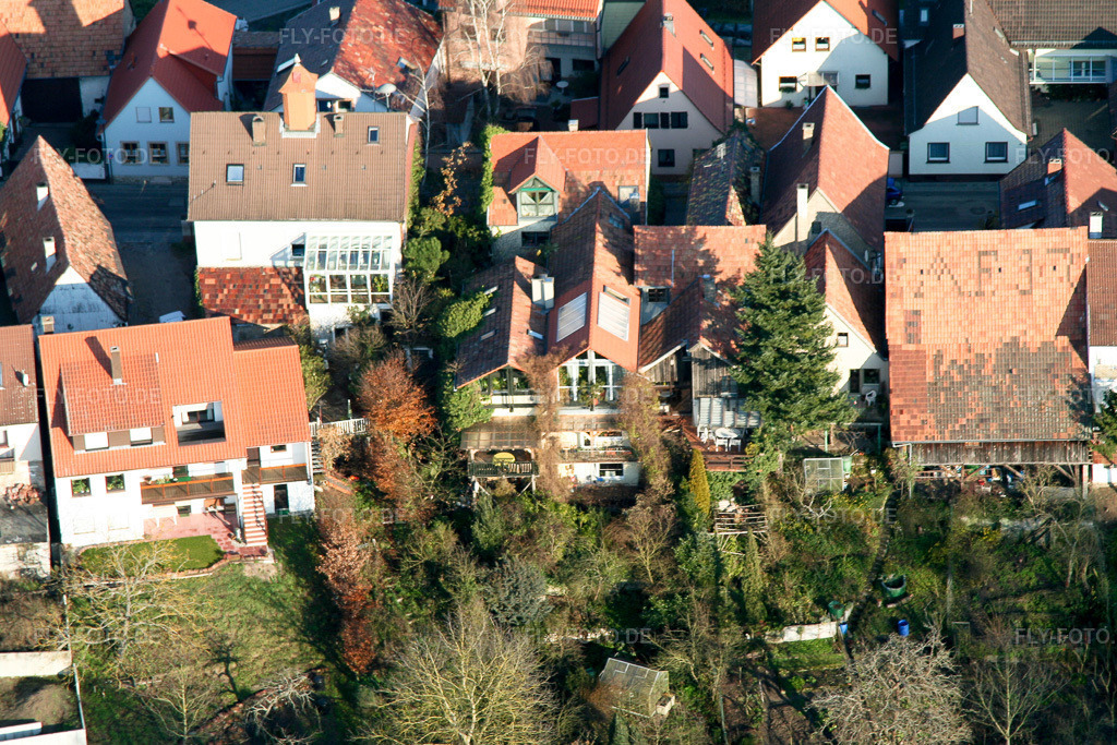 Luftbild: Ludwigstr in Jockgrim im Bundesland Rheinland-Pfalz in Deutschland. Foto: IMG_0350.jpg vom 10.12.2005 durch Werner Riehm/FLY-FOTO.de