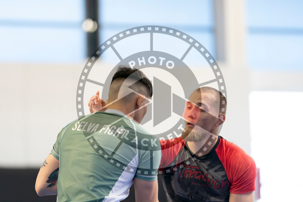 20240316PBB0550 | Athletes compete during the ADCC Eastern European Open grappling Competition in Poznan, Poland, on March 16, 2024.