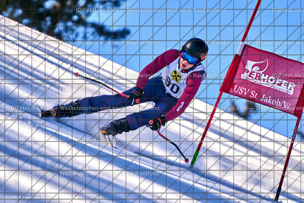 ALP8497_JOGLLAND-CUP-RTL_St-Jakob-Walde_Archam Christoph | (C)FotoLois.com, Alois Spandl. Raiffeisen-Liebmarkt Sport 2000 Autohaus Felber-Fischer Jogllandcup, Skibezirk 7 - Joglland, Sa 20. Januar 2024.