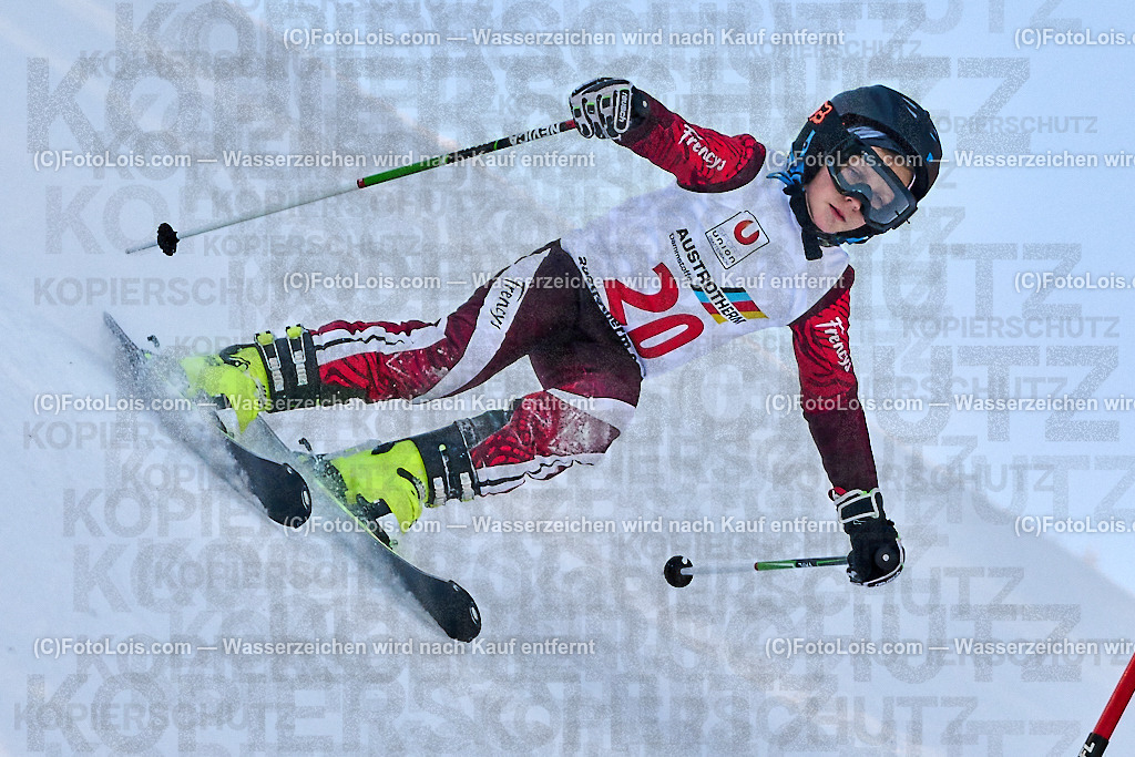ALP8446_NOe-Kindervergleich-RTL_Schober Jonas | (C)FotoLois.com, Alois Spandl. Sportunion Trattenbach, NÖ Kindervergleichs-Skirennen, RTL auf dem Feistritzsattel, So 28. Januar 2024.