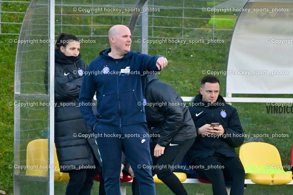 Liwodruck Carinthians Hornets vs. FK Austria Wien Frauen 19.11.2023 | Headcoach FK Austria Wien Frauen Stefan Kenesei
